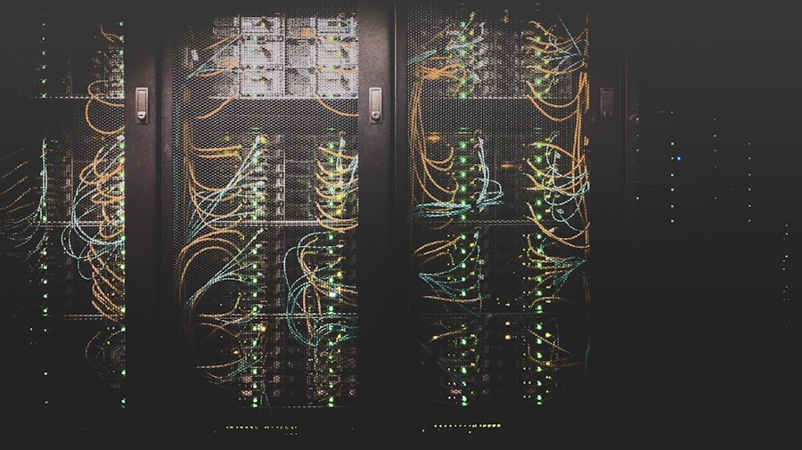 数据中心机房服务器与网络设备